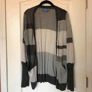 Silver Glitter Cardigan