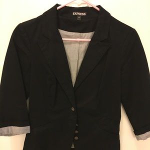 Express 3/4 sleeve blazer