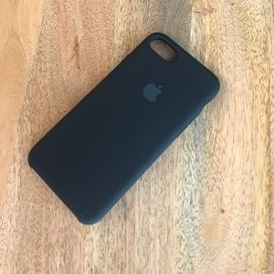 iPhone 7 Apple Silicone Case Black