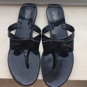 Coach flip-flops size 8.5