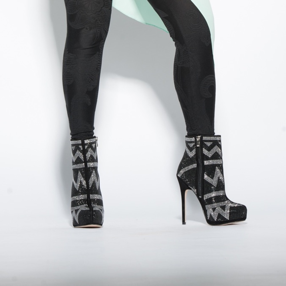 Aldo Rhinestone boots