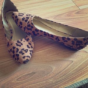 Animal Print Flats
