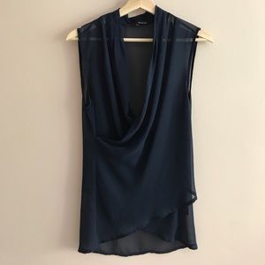 Ro & De Draped Top