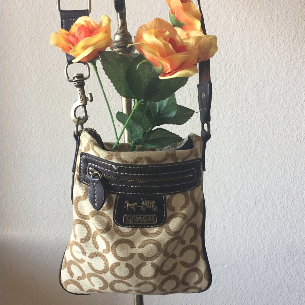 Vintage Coach Adjustable Crossbody