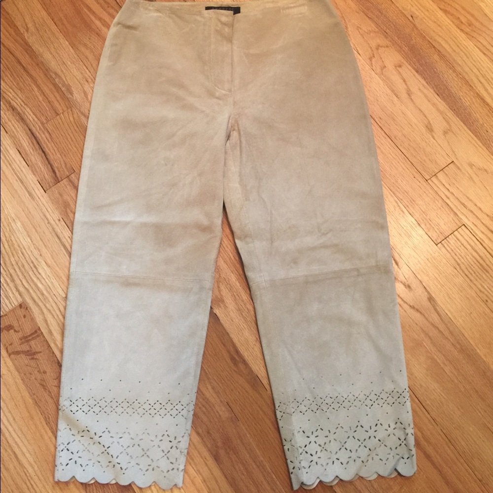Express Capri Suede pants