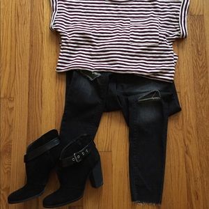 BCBG Kerinax Booties in black