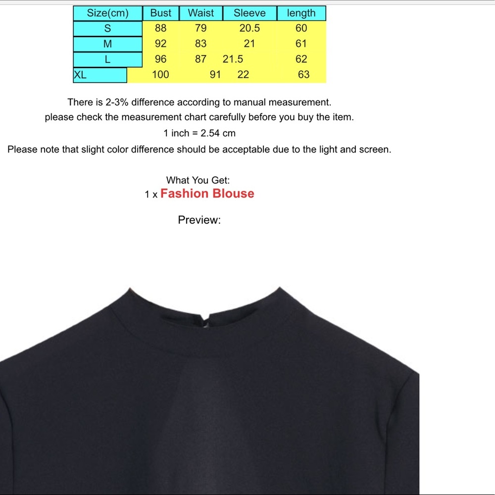 🆕CHIC BLACK BACK OUT TOP - Picture 3 of 3