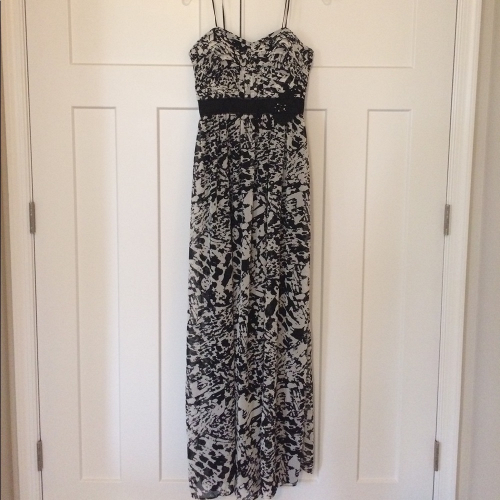 Max and Cleo Strapless Dress