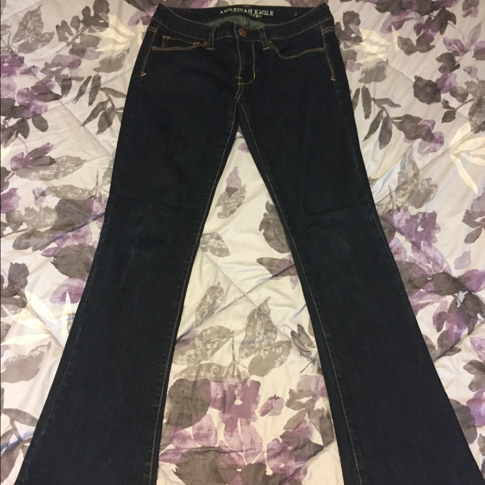American Eagle Skinny Kick Jeans-size 6 short