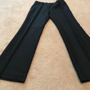 NWOT 100% LINEN Ann Taylor black PANTS