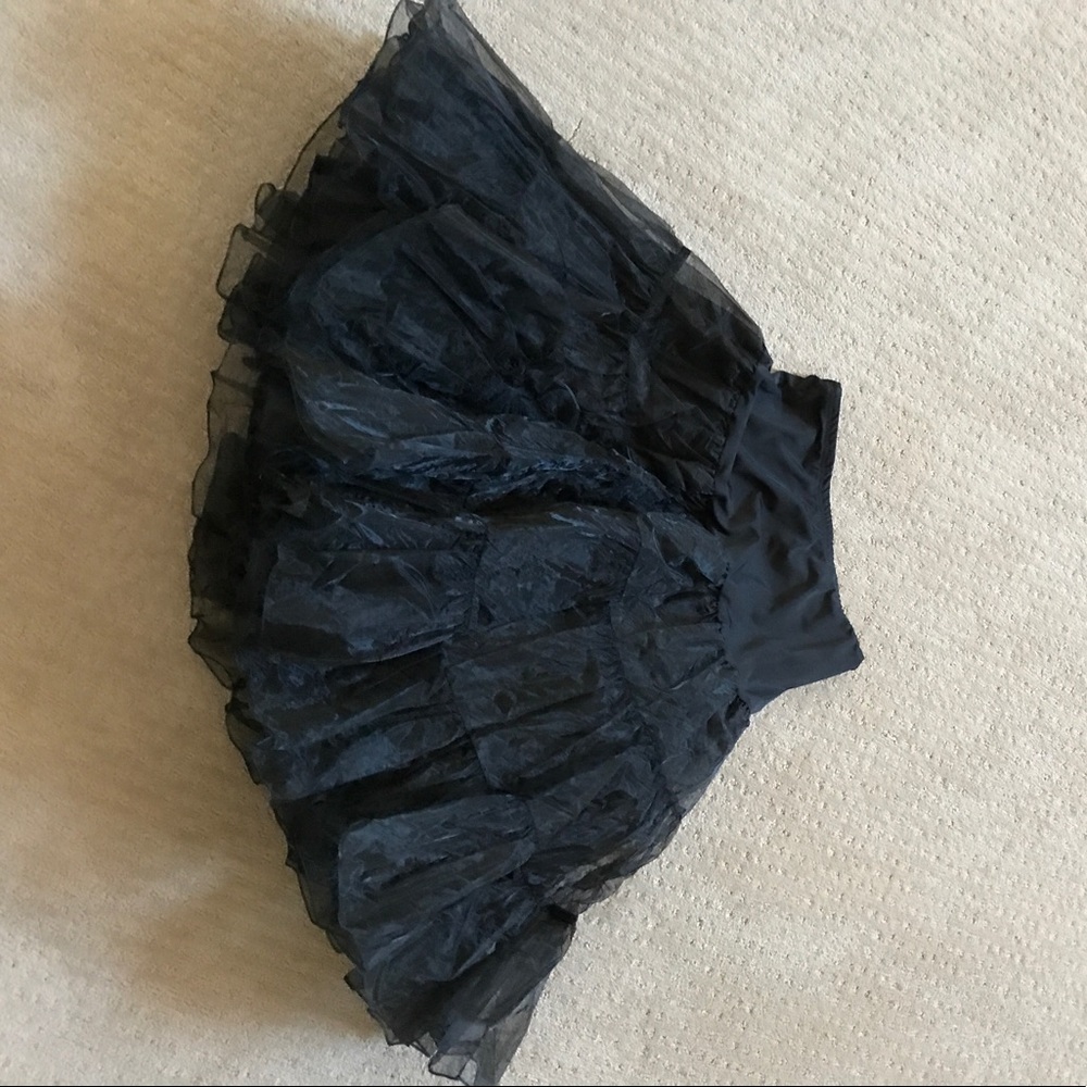 Black skirt tutu NWOT