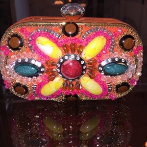 Embellished Lulu Townsend Clutch Embellished Lulu Townsend Clutch