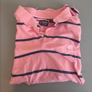 Men's Chap's Ralph Lauren striped Collared shirt L