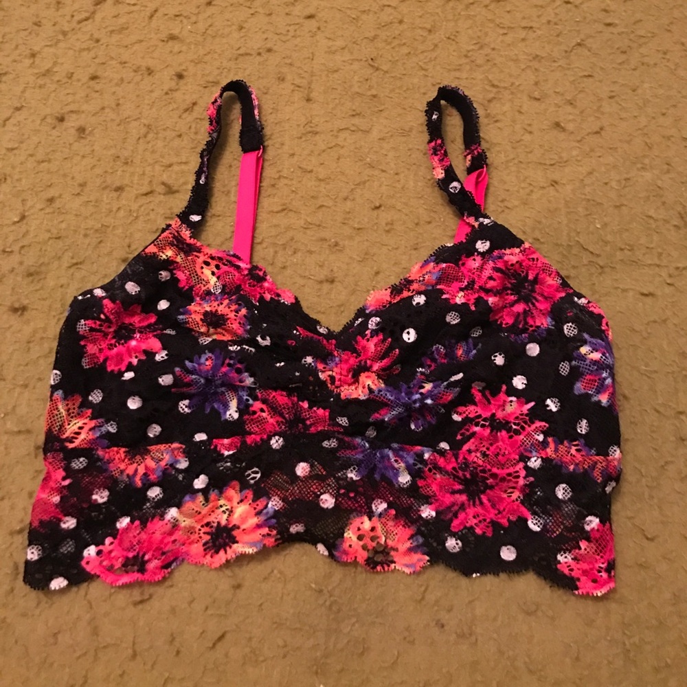 Floral bra
