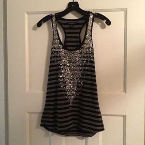 David Kahn sequin embellished tank