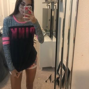 PINK VICTORIA SECRET SWEATSHIRT