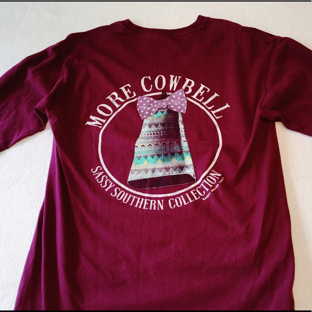 Maroon Long sleeve Southern Collection Tshirt M