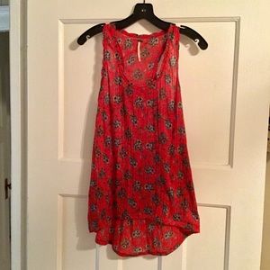 Free People floral tank