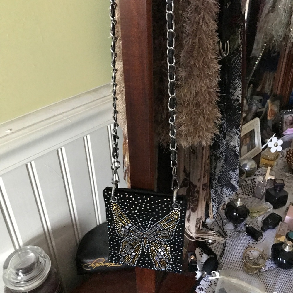 Butterfly small shoulder bag never used