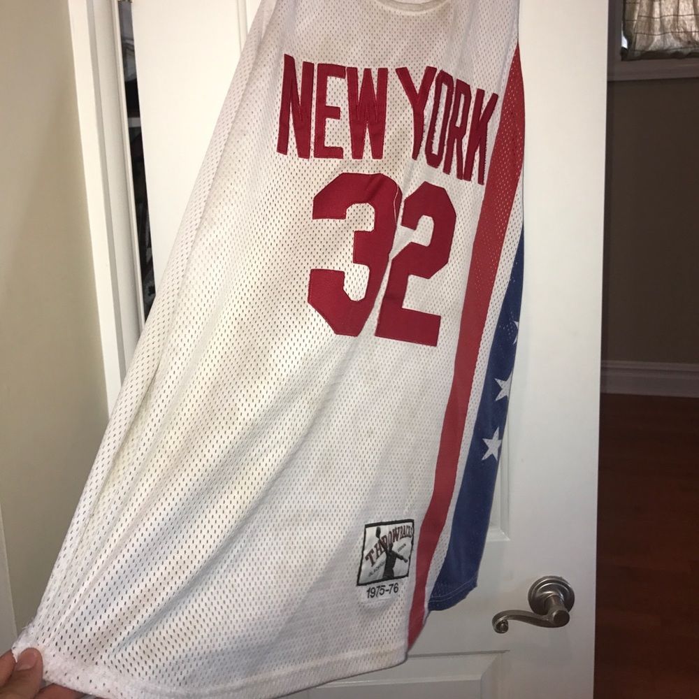 Used Julius Irving New York nets jersey 