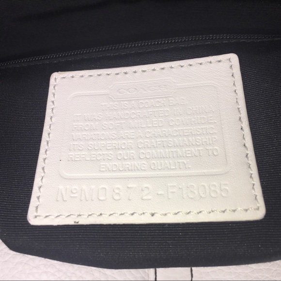 Coach Hamilton Ivory & espresso strap - Picture 8 of 8