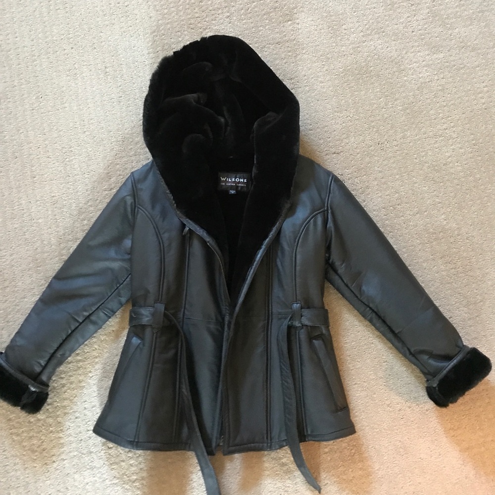 Leather jacket
