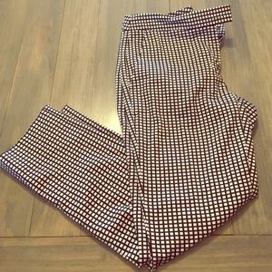 Brooks Brothers black & white checkered pants!