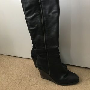 Over the knee boot