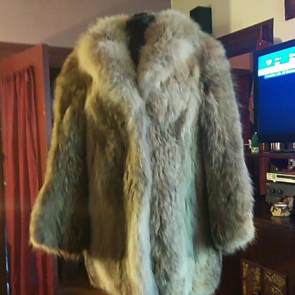 Genuine fur coat