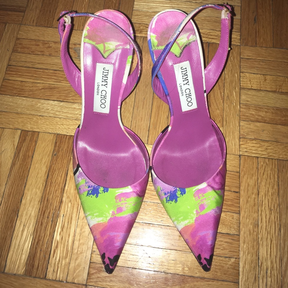 Jimmy choo colorful heels