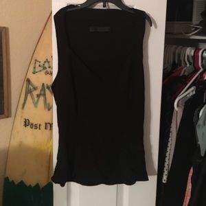 Yigal azrouel black blouse