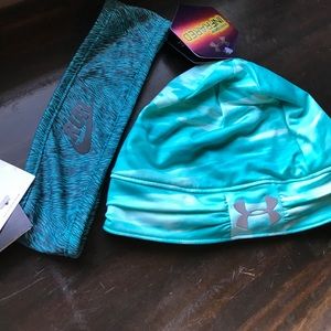 Under armour and Nike hat bundle NWT Under armour and Nike hat bundle NWT
