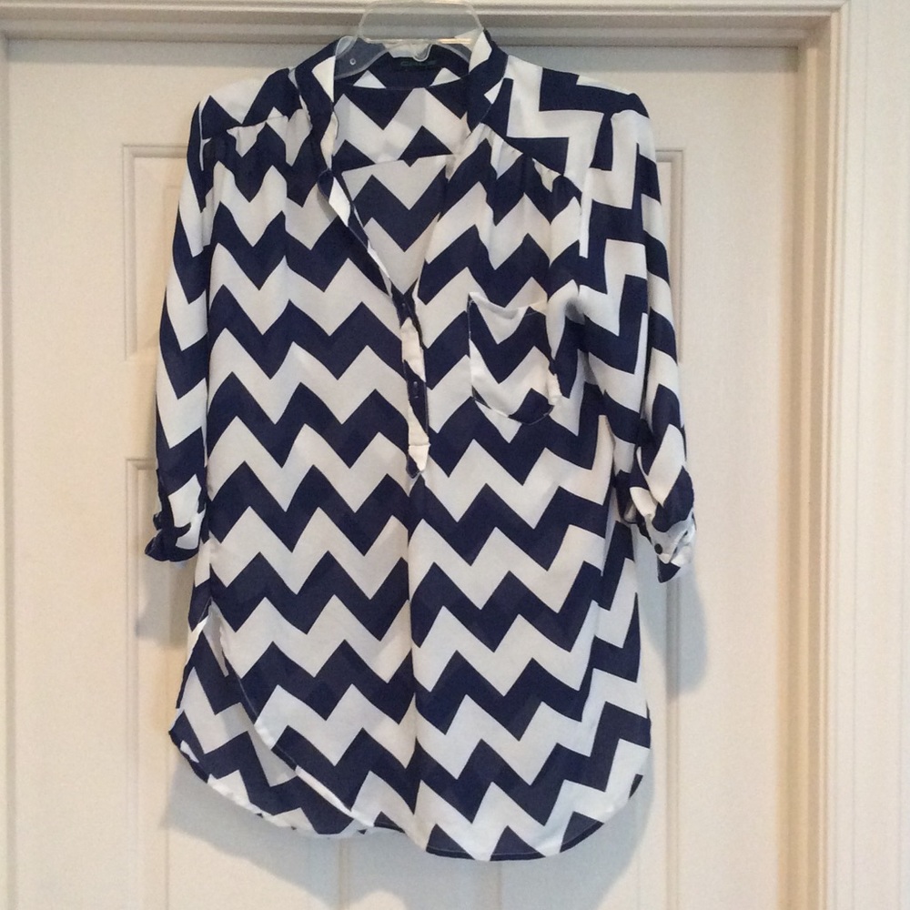 Lightweight sheer blouse