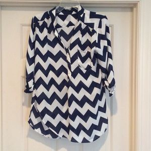 Lightweight sheer blouse