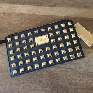 Michael Kors Studded Clutch