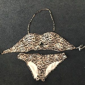 SOLD VS Pink Bandeau-Style Bikini