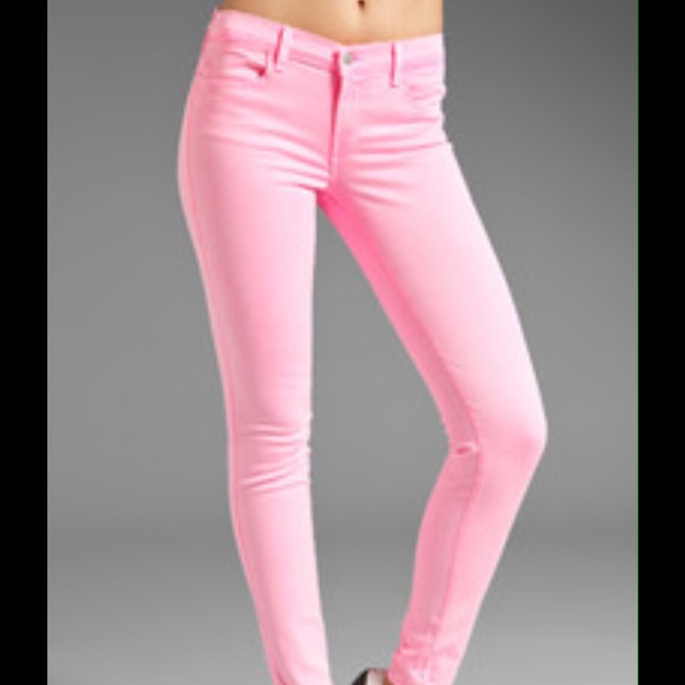 J Brand Light Pink Jeans EUC