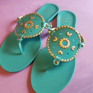 Women Miss Georgica Jack Rodgers Sandals Sz 10