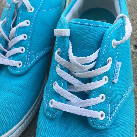 Blue Vans Shoes - Picture 3 of 5