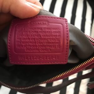 Authentic coach purse 