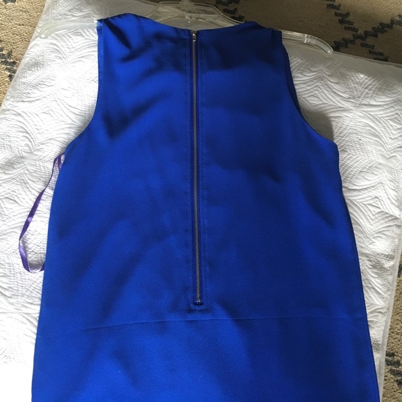 Beautiful crepe chiffon like mini dress - Picture 4 of 5