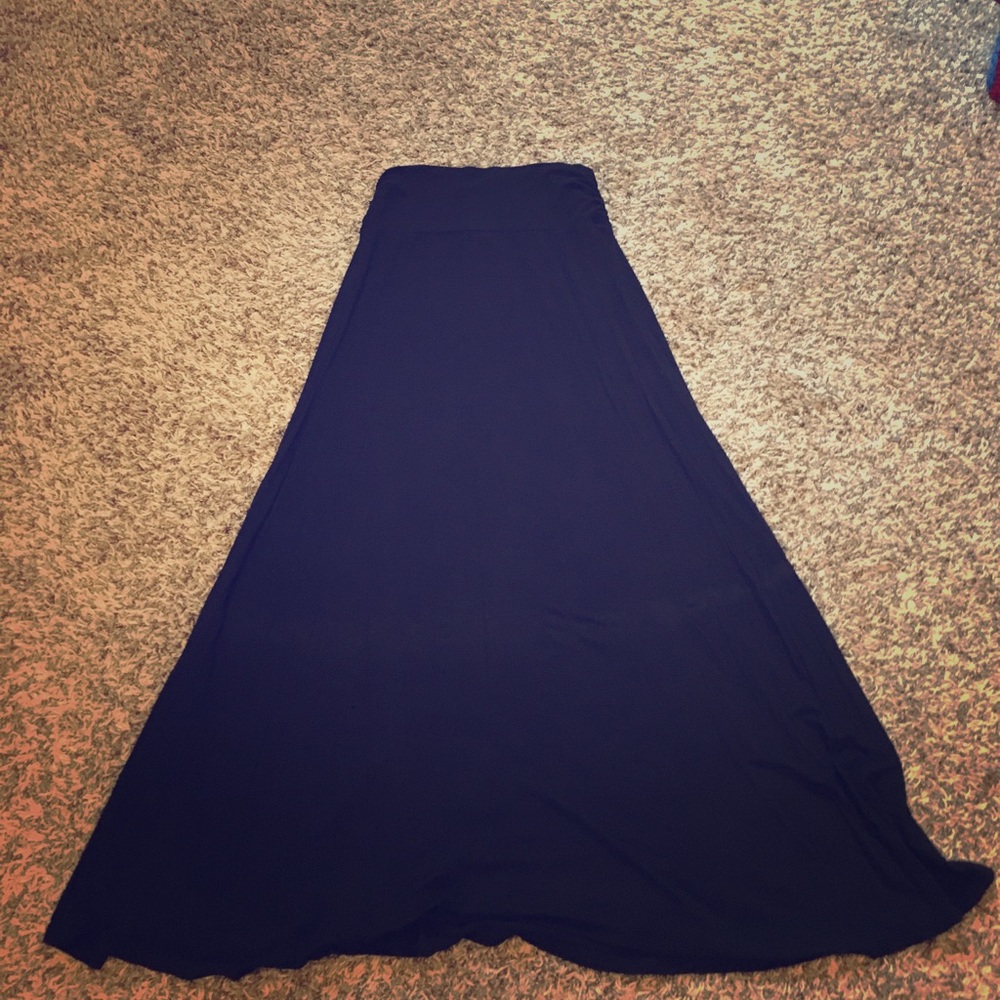 Black Maxi Skirt