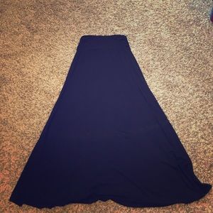 Black Maxi Skirt