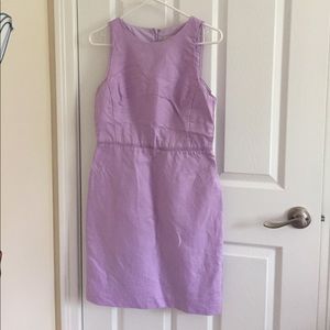 lOFT purple linen dress