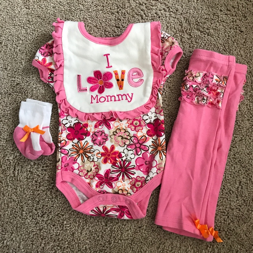 Pink 4 piece set