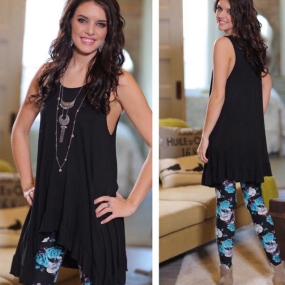 🍍💣RUFFLED TUNIC💣🌴