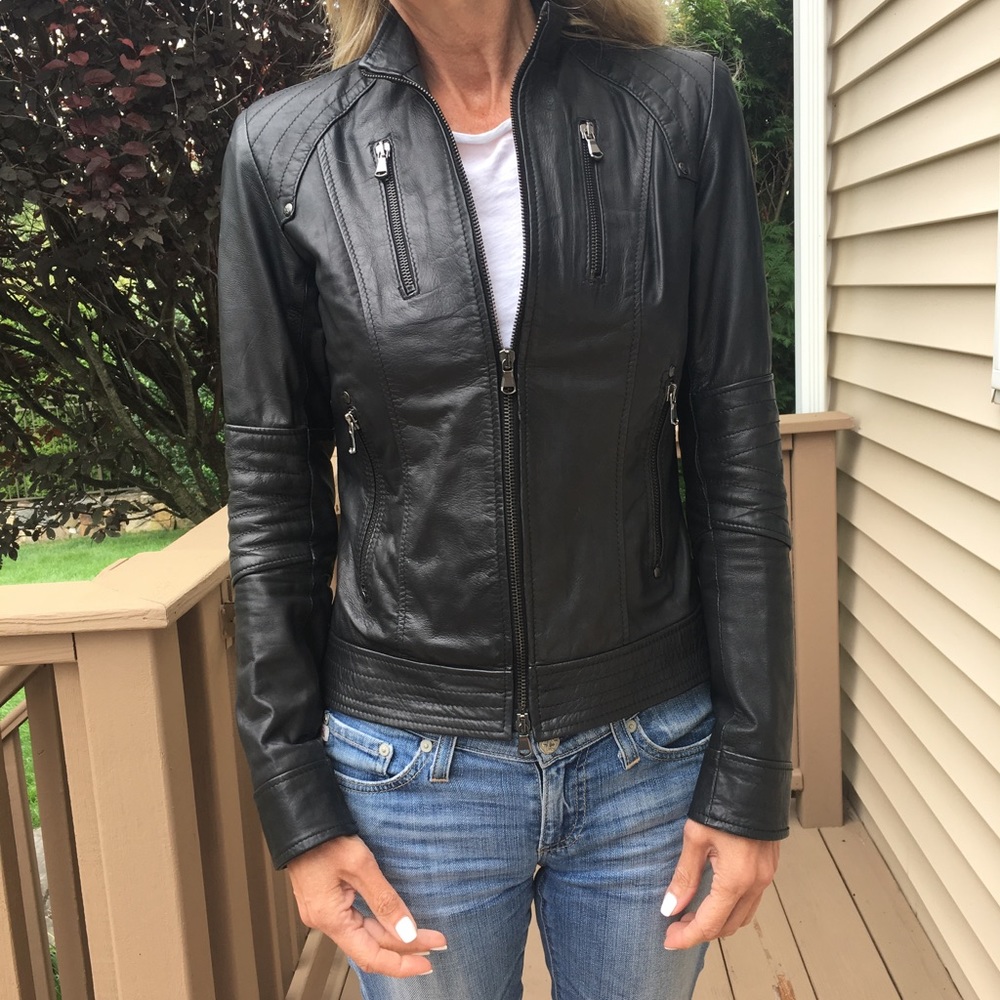 Italian Leather Jacket from Florence, Italy