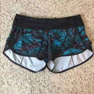 Lululemon speed shorts
