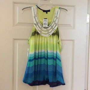 Lightweight tank top blouse