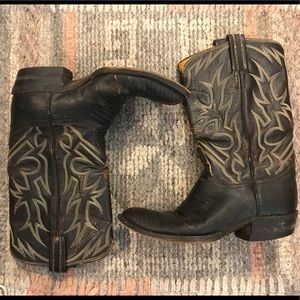 Vintage Biltrite Neoprene Black cowboy boots